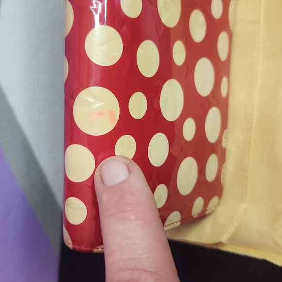 LV x Kusama Limited Edition Long Zip Wallet Vernis Infinity Dots - Picture 6 of 17